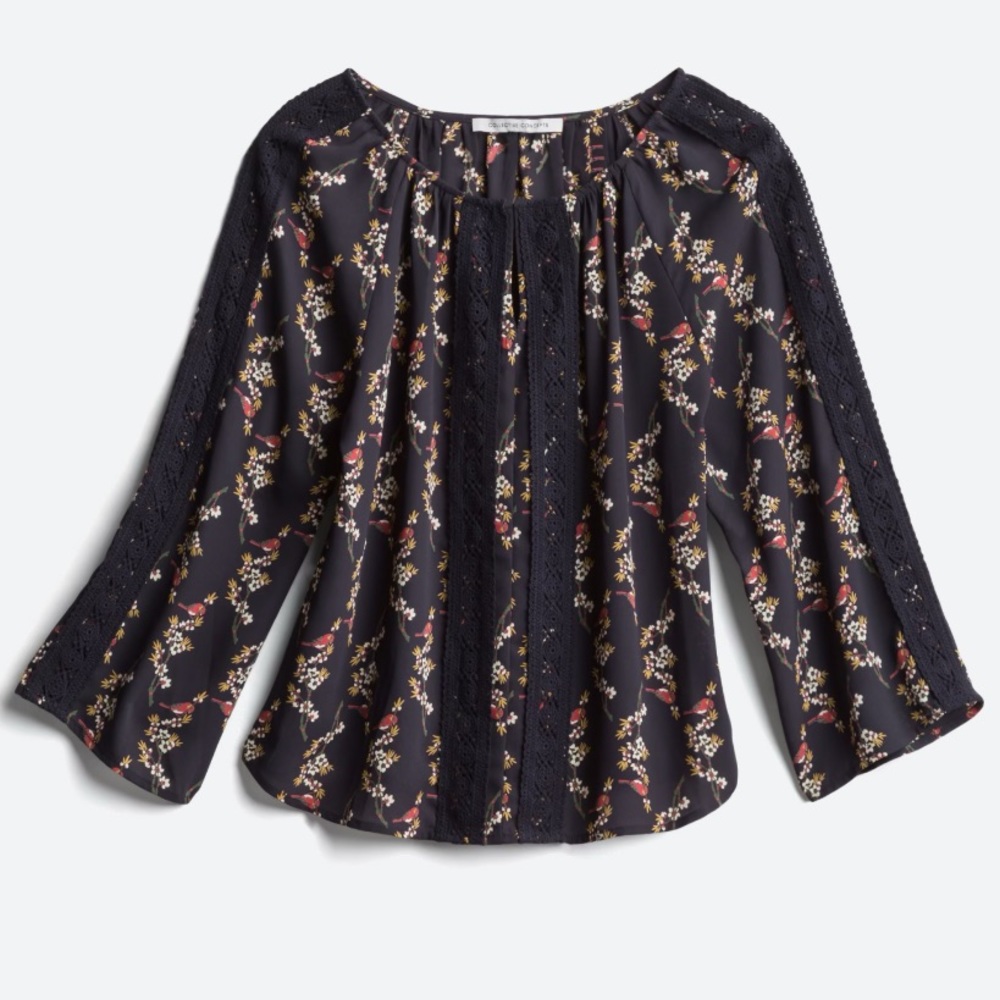 Collective Concepts Tevita Crochet Blouse